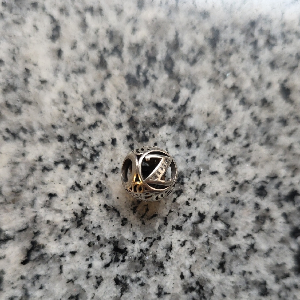 Silver Charm Bead